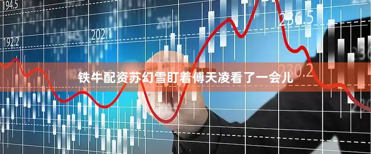 铁牛配资苏幻雪盯着傅天凌看了一会儿